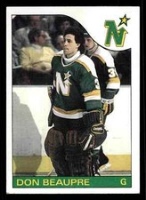 1985-86 Topps Don Beaupre #142 - Minnesota North Stars