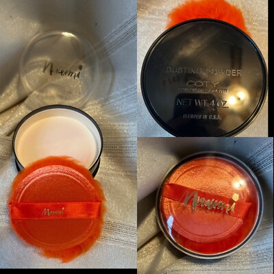 New VINTAGE Masumi by Coty Dusting Powder 4.0 oz W/Puff Sealed