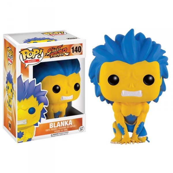 Funko ストリートファイター　フィギュア ブランカ　ベガ　春麗　レトロ風 Amazon.com: Funko Street Fighter Blanka Pop Games Figure