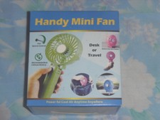 Brand New In box Hand held battery mini fan *Free Post