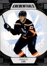 ANDERS LEE 2022-23 Upper Deck Credentials #52 NHL NY Islanders   ID:93170
