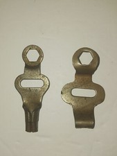 Vintage Stamped Roller Skate Keys