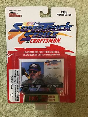 1995 Racing Champions GEOFF BODINE #7 Exide Ford Craftsman Truck 1/64 Diecast A