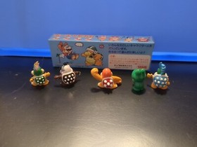 Rare Super Mario Bros 3 Keshi Figures Japan Nintendo 1988 Koopalings Prize NES