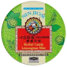 NIN JIOM Herbal Candy Lemongrass Mint ~ 60g 