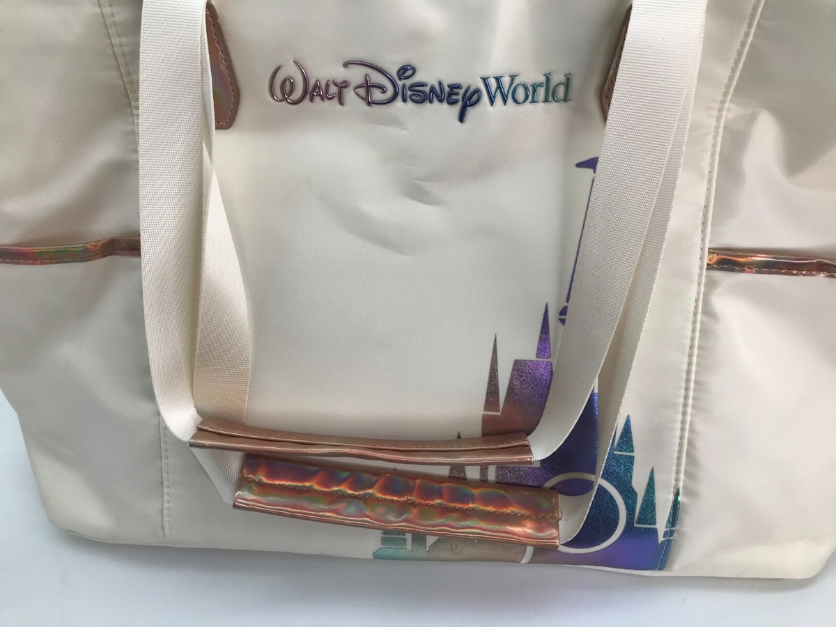 DISNEY PARKS 50TH ANNIVERSARY WALT DISNEY WORLD TOTE BAG 12 X 18