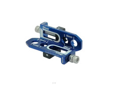BMX Box Components One Bike Bicycle Chain Tensioner - 10mm x 2 Axle Hole Blue