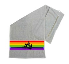 Fitnesshandtuch Regenbogen