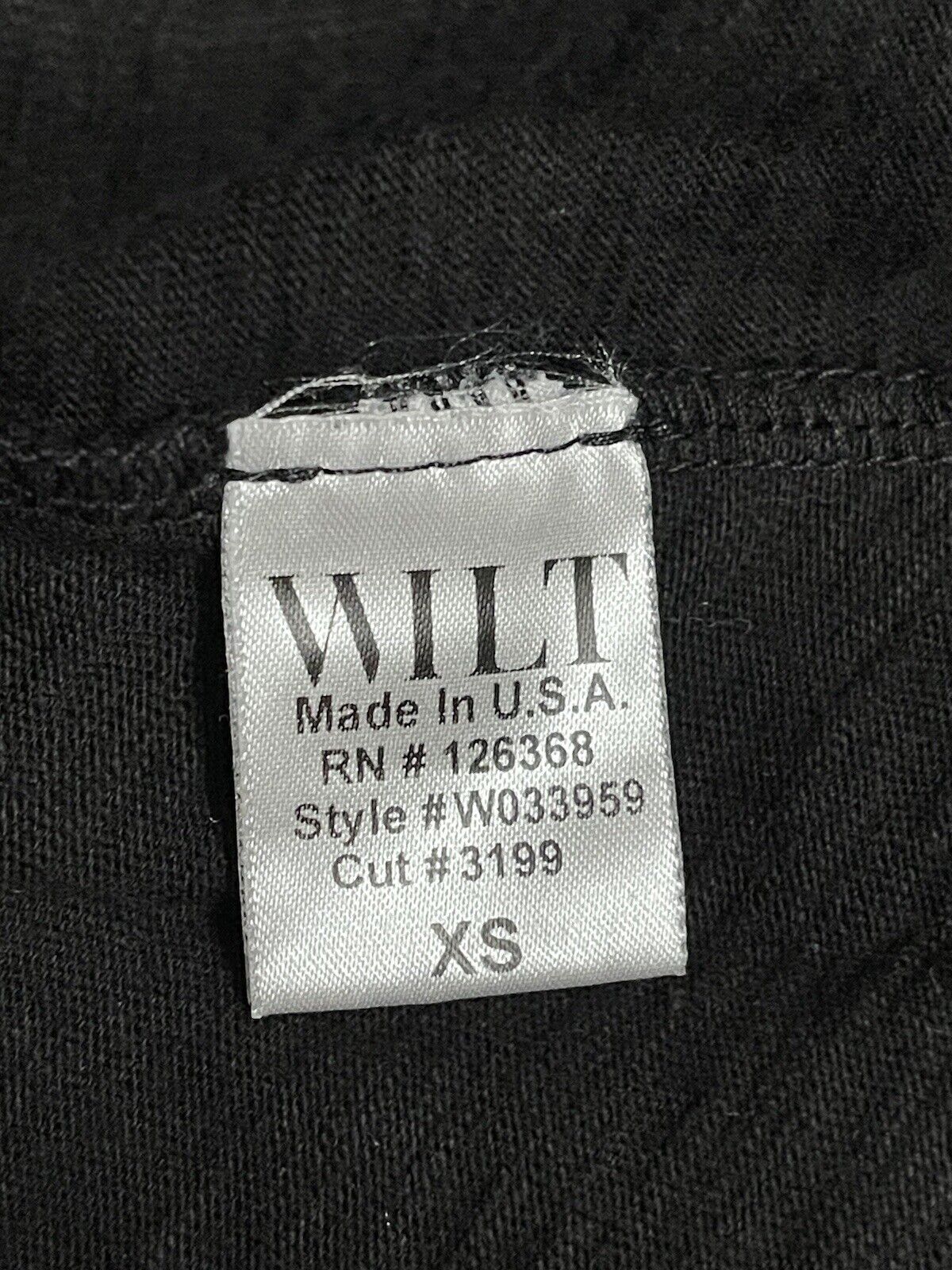 Wilt Black Cotton Casual Fit & Flare Crewneck Tee… - image 8