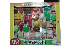NIP  50 Farmers Market piece Play Food Set  SALE SALE
