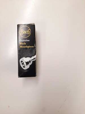  Genuine Bach 350 15C Small Shank Med.Cup Trombone Mouthpiece