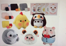 Needle Felting Beginner Kit 5 Kits In One