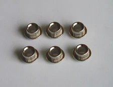 Nickel METAL Guitar Conversion Bushings Adapter Ferrules for Vintage Tuning Keys