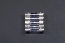 Lot of 5 BK/GDC-3.15A Bussmann Slow Blow Fuse 3.15A 250V Glass 5 x 20mm