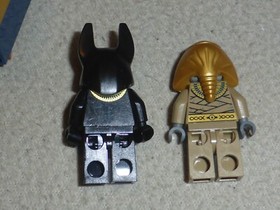 LEGO MINIFIG AMSET-RA & ANUBIS GUARD MINIFIGS W MUMMY TOMB 7327 PHARAOH PYRAMID