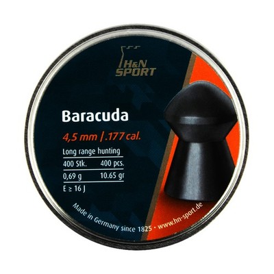 H&N Baracuda Diabolos schwer / Kal. 4,5 mm / .177 cal. glatt 400 Stk