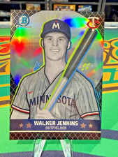 2025 Bowman Chrome Walker Jenkins #BA-8 Ascensions  Mars (RC) Twins Case Hit SP