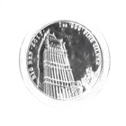 2017 1 oz .999 Fine Silver Big Ben Clock Tower London Coin 2 Pounds in  Capsule