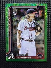 2025 Topps Update Series - Parker Dunshee #US296 Green Holofoil (RC) /99 