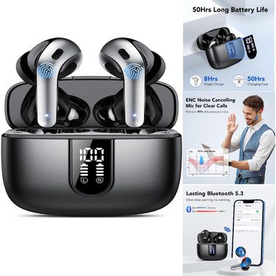 Bluetooth Kopfhörer Wasserdicht 50H Bass 4 ENC Mikrofon