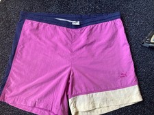 PUMA Herren Badeshorts Vintage blau M /beige ...