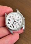 Vintage Seiko Watch Men SQ Railroad Approved 8223-8049 35mm - For Repair