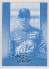 2012 Press Pass Redline Color Proof Cyan 31/50 Brad Keselowski #21 a0l