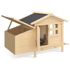 Poulailler sur Pilotis en Bois avec Pondoir – Abri pour Poules