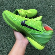 CW2190-300 NK Kobe 6 Protro Grinch Men's shoes Size 6.5-14