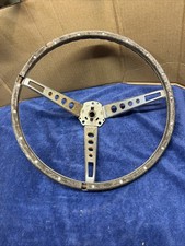 1965 1966 Mustang Deluxe Wood Steering Wheel Faux Wood Pony Interior Rough