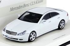 Minichamps 1/43 Mercedes-Benz CLS W219 2005 Linea Bianco Diecast Model Car