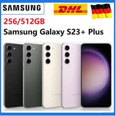 Neu Samsung Galaxy S23+ Plus 5G 256GB/512GB S916U Ohne Vertrag Handy Smartphone