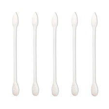 900Pcs Precision Cotton Swabs, Pointed&Flattened Tip Cosmetic Applicators