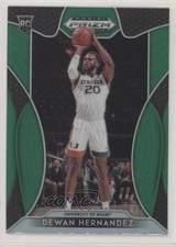 2019-20 Panini Prizm Draft Picks Green Prizm Dewan Hernandez #63 0w8