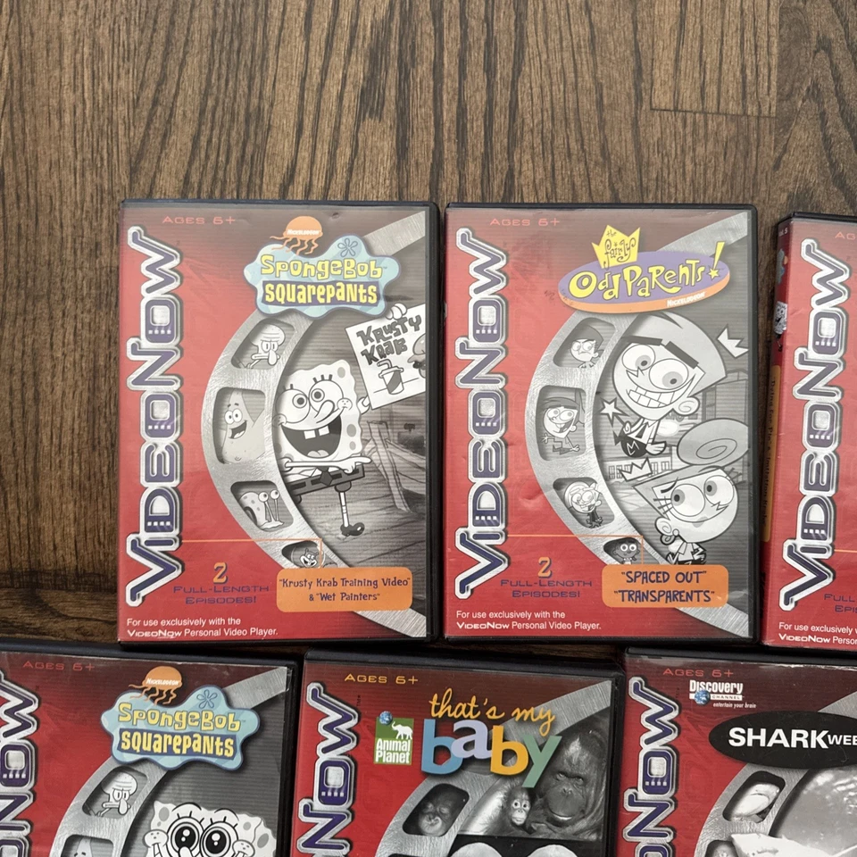 Lote de VideoAhora Scooby Doo Bob Esponja Bastante Extraño Padres Tiburón Semana Más Foto 2 de 4