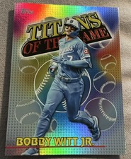 Topps 2026 Series 1 Titans of the Game Bobby Witt Jr. TOG-16 Royals