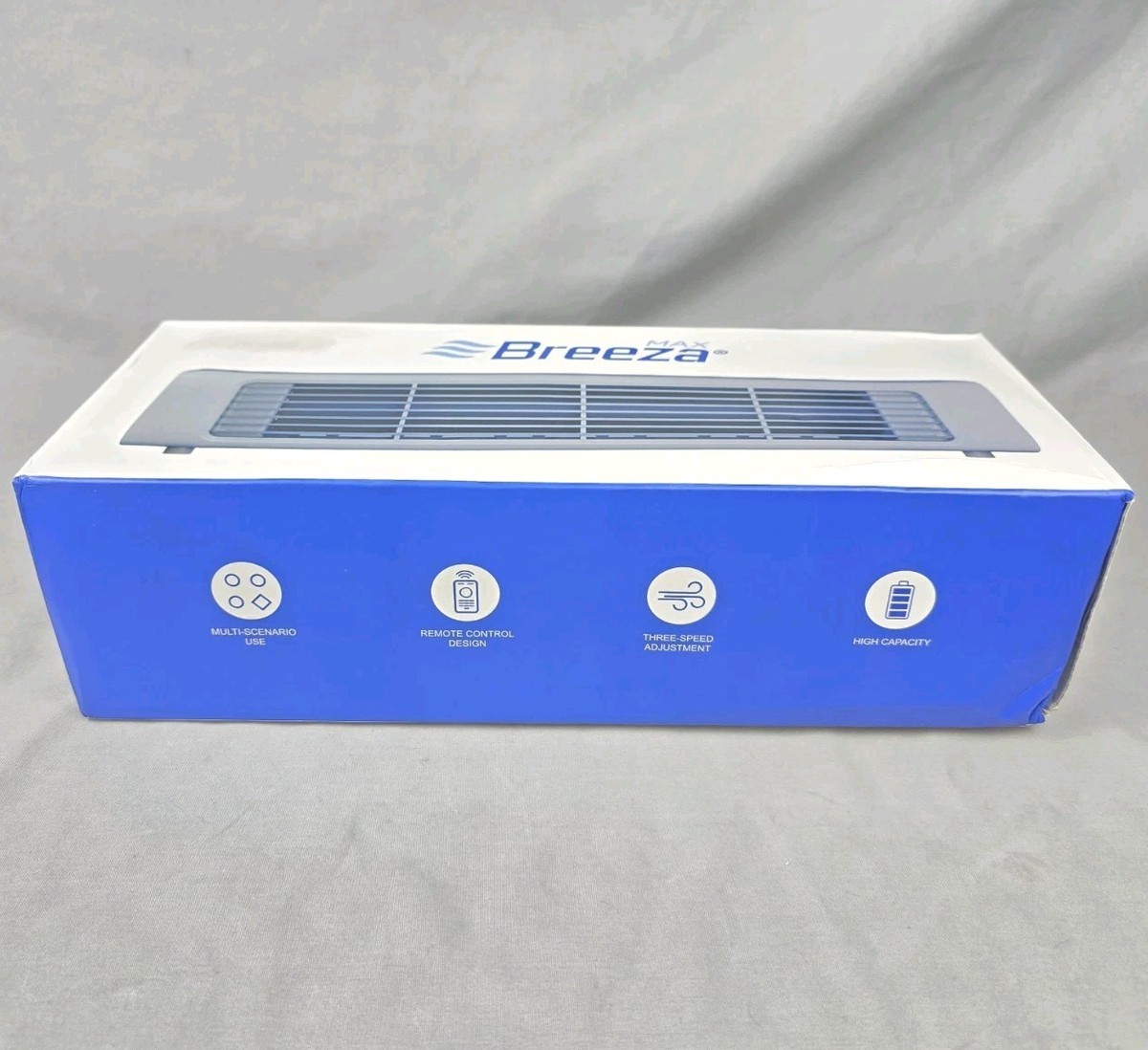 Breeza Max Desktop Ventilation Air Cooling Fan 3-Speed Oscillating