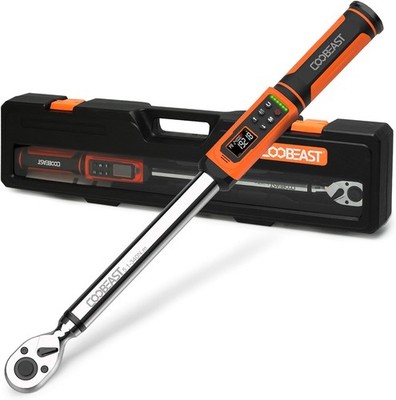 Digital Torque Wrench 1/2 3.76-250.8 Ft.lbs 5.1-340Nm