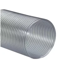 Flexaust Co 8061080025 Ducting Hose, 25 Ft L, Clear