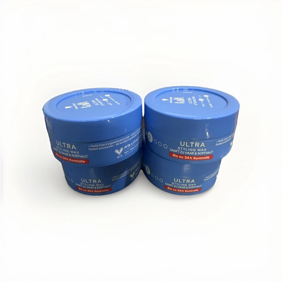 75ml taft Ultra Wax styling wachs Struktur ultra starker Halt 24h Kontrolle 4st - Bild 2 von 2