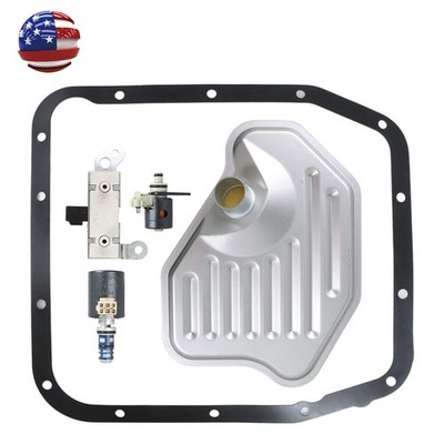 Trans Solenoid Service Set w/ Harness & Filter Kit for 1998-04 AODE 4R70W Ford