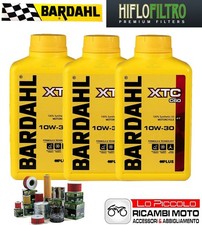 Cutting 3 OIL [BARDAHL] XTC 10w30 + FILTER Honda CBR 650 F 2014 2015 2016
