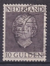 p1531/ Netherlands High Value 10 Gulden 1949