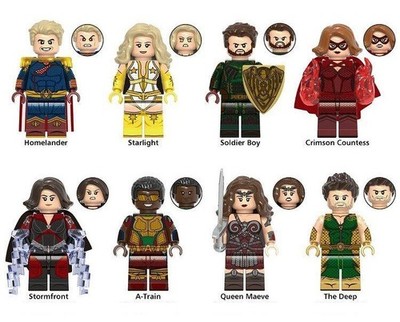 [OSTERN SALE] Minifigur Charakter - Klemmbaustein Custom Minifigur MOC   Neu
