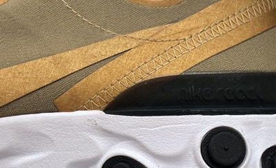 NIKE | REACT ELEMENT 55 | GOLD-METALLIC | BQ6166-700 | EU43 UK8.5 US9.5