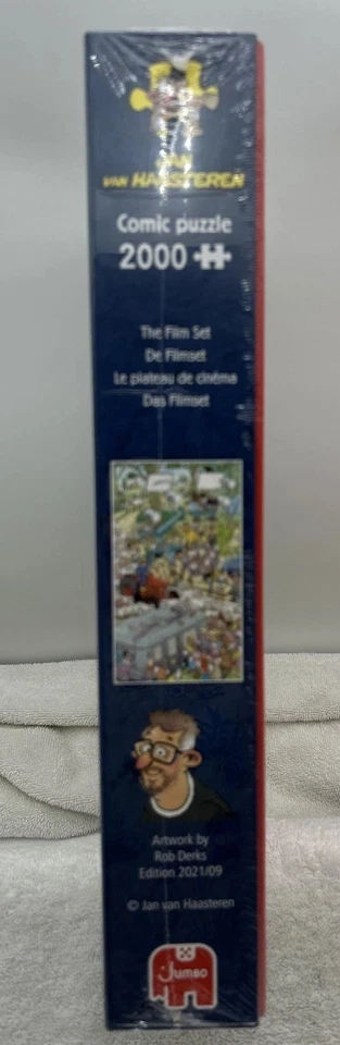Jan Van Haasteren 2000 Piezas Cómic Puzzle El Juego de Películas Países Bajos 20047 SELLADO Foto 3 de 4