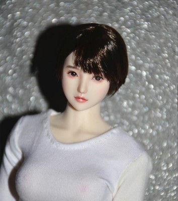 Obitsu 1:6 Female Head Sculpt Darling Beauty Girl For 12'' PH TBL UD Figure Body