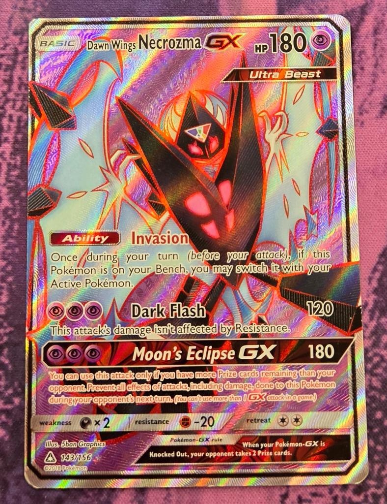 Pokemon: SM - Ultra Prism: Holofoil Dawn Wings Necrozma GX (Full Art): MP Con