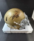 RILEY LEONARD signed NOTRE DAME FIGHTING IRISH Mini Football Helmet w/ COA PSA