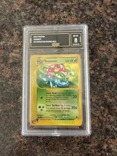 Pokémon TCG Venusaur Expedition base set 67/165 Reverse Holo 2002 GMA 8 on eBay